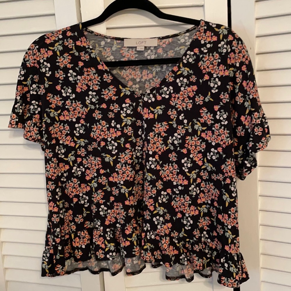 Loft Floral Top